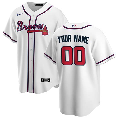 men's atlanta braves nike white home replica custom jersey|Atlanta Braves Nike Home Replica Custom Jersey .